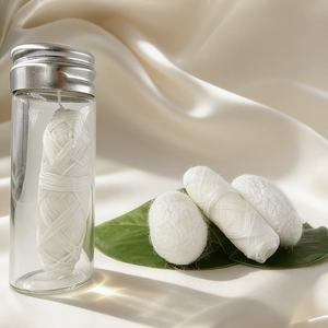 Fil dentaire 100% pure soie biodégradable à la cire de candelilla et à l'huile de menthe, 30m 50m, logo personnalisé, livraison rapide, vente chaude 2026 - Product Image 5