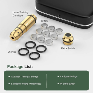 ระบบฝึกซ้อมยิงปืนแบบแห้งสั่งทำได้สำหรับขายส่ง ชุดฝึกยิงปืนแห้ง แบตเตอรี่ 3 ชุด ตลับกระสุนฝึกยิงเลเซอร์ 9 มม. 45acp - Product Image 5