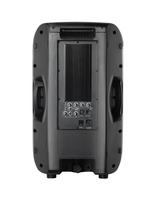 Enceinte DJ PA amplifiée 500W RMS, woofer ferrite 15 pouces, tweeter titane 44mm, amplificateur classe H 4 ohms pour système audio commercial de grande envergure