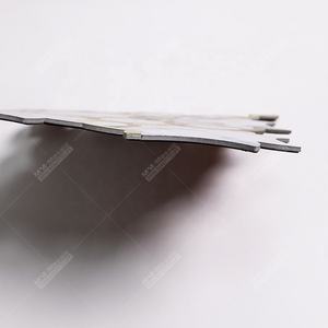 Waterjet Marble <strong>White</strong> Gold PVC Vinyl Peel and <strong>Stick</strong> Mosaic <strong>Stick</strong> <strong>on</strong> Self Adhesive <strong>Tile</strong> for Wall Backsplash Kitchen Bathroom DIY - Product Image 4