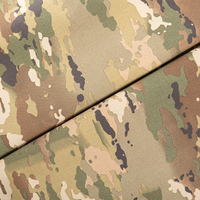 Tissu tissé Cordura 100% poly 1000D camouflage, OCP, anti-déchirure, enduit PU, ignifuge, haute résistance, pour gilet tactique et sac