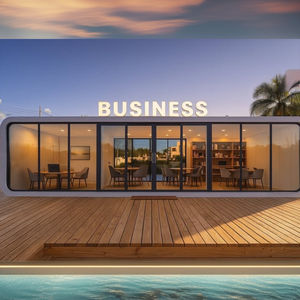 Maison préfabriquée de luxe pour habitation et <span class=keywords><strong>location</strong></span>, structure en acier modulaire avec salle de bain et cuisine, installation rapide - Product Image 2