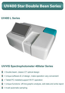 Espectrofotômetro do feixe dobro do UV-VIS-<span class=keywords><strong>NIR</strong></span> com tela táctil e portátil incluído para a análise do espectro da absorção e da água - Product Image 2
