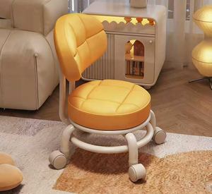 Taburete con Ruedas Wanxiang, Taburete Bajo Móvil para el Hogar, Banco Resistente y Duradero con Ruedas, Silla con Respaldo y Ruedas - Product Image 2