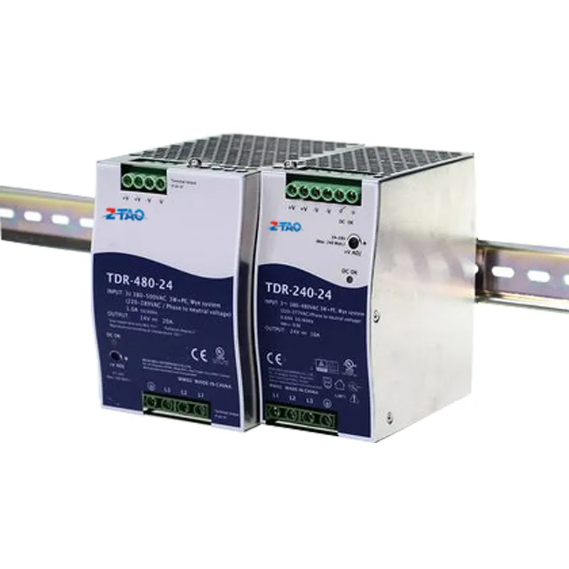 Alimentation TDR-960-48 sur rail din 40A Alimentation à découpage 960 watts 48v convertisseurs ca à cc avec alimentation en lumière led 48vdc 960 w