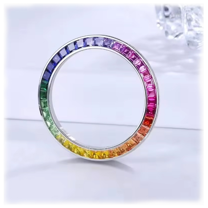 Custom Diamond Moissanite Watch Spare Parts