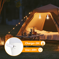 Ampoule LED rechargeable E27 d'urgence, fabriquée directement en usine, télécommande, intensité variable, température de couleur 3000-6000K, pour usage domestique et extérieur