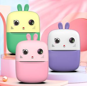 Appareil photo numérique S6 pour enfants, imprimante photo miniature mignonne de style dessin animé avec imagerie HD, écran en plastique de 2,4 pouces - Product Image 1