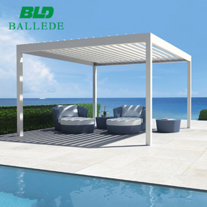 Australie jardin abat-jour <span class=keywords><strong>orientable</strong></span> pergola capteur de pluie vergola toit à persiennes système - Product Image 3