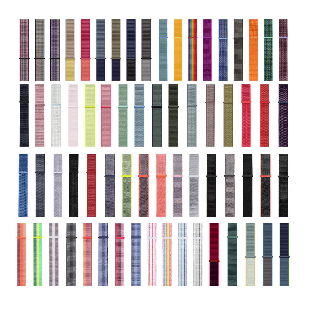 For Apple Watch Band For Apple Watch Strap Nylon Sport Smart Watch Band Accessories 38mm 40mm 42mm 44mm