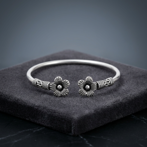 Bracelet Kada ethnique antique bohème en argent sterling 92,5 fait main, nouveau design contemporain pour femme, cadeau MJPOK025/47359 - Product Image 3