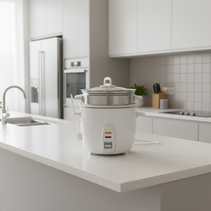 Mini-cuiseur à riz automatique direct usine 350W-700W 0.6-1.8L avec revêtement antiadhésif, cuisson rapide pour la cuisine, minuterie mécanique - Product Image 6