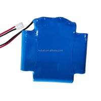 Batterie Li-ion PTJ3012000035 ICR18650-4S2P 14.8V 4400mAh pour éclairage de scène LED EZpar T6 18650 4S2P 4400mAh 14.8V