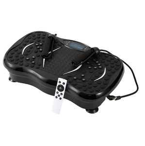 Mini máquina de ejercicio de placa de vibración unisex, plataforma de vibración de entrenamiento corporal para uso doméstico con función de masaje