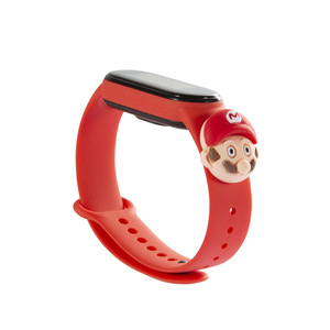 Correa IVANHOE para Xiaomi Mi Band 8 7 6 5 4, pulsera deportiva de silicona, correa de reloj inteligente de dibujos animados para MiBand 4 5 6 7 <span class=keywords><strong>Band7</strong></span>, correas - Product Image 6