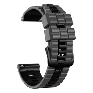 BEEFLYPOWER Bracelet universel en silicone élastique respirant bicolore de 22 mm pour montres connectées Ocean, compatible avec les modèles 3 et <span class=keywords><strong>GT3</strong></span> (10) - Product Image 6