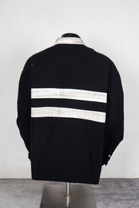 <span class=keywords><strong>T</strong></span>-shirt a Maniche Lunghe di Alta Qualità Marca <span class=keywords><strong>Y</strong></span>/PROJECT per Uomo, Polo Bianca a Righe Personalizzata di Design alla Moda - Product Image 2