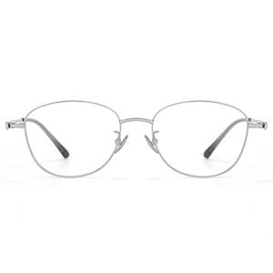 Danyang – montures de lunettes ovales pour femmes, légères, en titane pur, monture complète, lentille en plastique, Z012 - Product Image 1