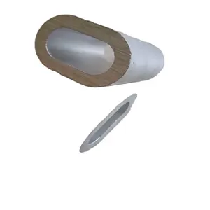 Hoge Kwaliteit Ovale Draad Touw Accessoire-Aluminium Mouw (Aluminium Swage Ferrule)