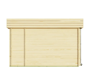 20ft Garden Hotel Summer 20ft Garden Office Hotel Cabaña de madera moderna para trabajar - Product Image 3