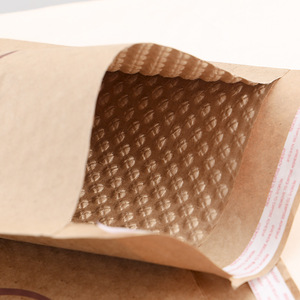 Thân Thiện Với Môi Biểu Tượng Tùy Chỉnh Ủ Có Thể Tái Chế Độn 100% Tinh Khiết Giấy <span class=keywords><strong>Kraft</strong></span> Bong Bóng Bưu Phẩm Phong Bì - Product Image 1