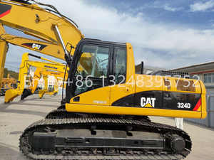 Alta calidad CAT324D 24 toneladas excavadora usada Caterpillar Cat324 oruga excavadora de segunda mano Cat324D2 Venta barata - Product Image 5