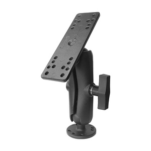 VINmounts 1.5in Fish Finder Mount 15cm Dual Arm Aluminium Alloy Rubber Reinforced Nylon Stable Support Marine <b>Bracket</b> Kayak Boat - Product Image 3