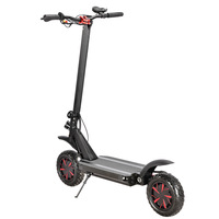 Trottinette électrique tout-terrain pliable à double moteur de 11 pouces pour adultes avec commande par conducteur et capacité de charge de 150 kg
