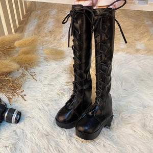 Bjd Giày BJD 1/3 quần áo BJD giày vải 60 cm 7.5 cm Giày Pha Lê Giày cao gót BJD/SD 3 điểm búp bê bé gái phụ kiện đồ chơi - Product Image 4