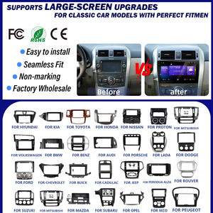 Cadre d'autoradio pour modèles <span class=keywords><strong>CHEVROLET</strong></span>, compatible DVD, Android, Carplay et système audio - Product Image 2