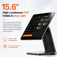 Terminal de point de vente LSFG 1S Android 128 Go de stockage, processeur Octa-Core 2,0 GHz 12 nm, écran tactile sans latence, commutation multi-applications pour trafic intensif