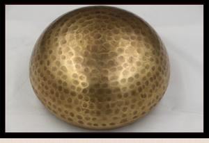 وعاء برونزي مصنوع يدويًا وعاء بودا لليوغا وعاء ميريديان سبا للعلاج الصوتي والتأمل - Product Image 5