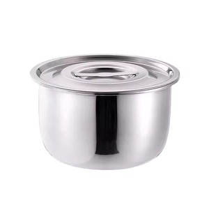 Pot à épices en acier inoxydable avec couvercle, récipient de stockage alimentaire 4T, pot de cuisson, assaisonnements solides - Product Image 1