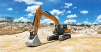 XE215CLL 0.4m³  Excavatrice à long bras pour les travaux de construction en bord de mer et aquatiques
