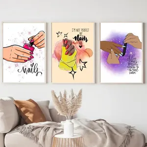 <span class=keywords><strong>โปสเตอร์</strong></span>และภาพพิมพ์ลาย<span class=keywords><strong>ดอกไม้</strong></span>ยาทาเล็บแฟชั่นสำหรับตกแต่งบ้านห้องเด็กผู้หญิงที่ทันสมัย - Product Image 2