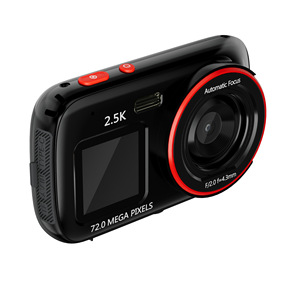 Mini Digital Camera 2.5K 72.0 Mega Pixels Automatic Focus Portable For Travel And <b>Shooting</b> - Product Image 1