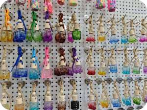 Empty 8ml Screw Top Cap Glass <b>Car</b> Air Freshener Hanging Perfume Bottle <b>Fragrance</b> Bottle <b>Diffuser</b> - Product Image 5