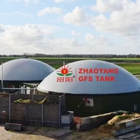 Réservoir de stockage de boues de biogaz GFS