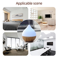 Humidificateur d'intérieur sans eau, diffuseur de parfum, diffuseur d'huiles essentielles USB portable 140 ml, parfum boisé