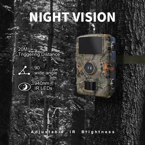 Caméra de piste de <span class=keywords><strong>chasse</strong></span> bon marché avec vision <span class=keywords><strong>nocturne</strong></span> vidéo 1080P/30FPS étanche écran de 1.77 pouces pour la surveillance de la faune - Product Image 3