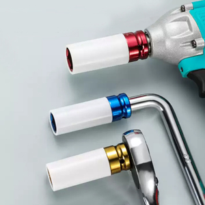 16pcs bánh xe Nut ổ cắm thiết lập mỏng Tường bánh xe <span class=keywords><strong>Lug</strong></span> <span class=keywords><strong>Nuts</strong></span> ổ cắm với màu bao gồm tay áo chèn ngăn chặn thiệt hại cho vành - Product Image 4