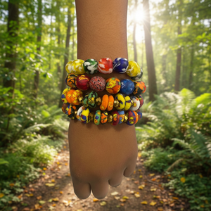 Pulsera Boho Hecha a Mano en Zambia, MNAK Fashion Thrills, Pulsera de Cuerda Tejida a Mano - Product Image 1