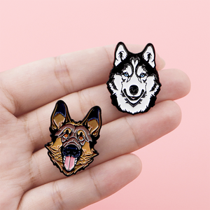 Vente flash : épingles en émail de chat et de chien de dessin animé, en vrac, stockées, adorables animaux, épingles en métal mignonnes pour animaux de compagnie - Product Image 4