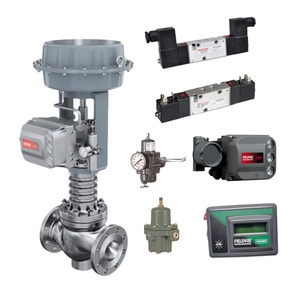 Positionneur Emerson Fisher DVC6200, Fournisseur de stock DVC2000 avec filtre régulateur d'air 67CFR et électrovanne ASCO - Product Image 1