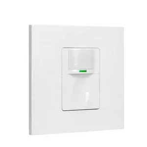Single Live UK Style Smart Home Automation System Occupancy Vacancy Manual Mode all-in-one Light Switch Sensor
