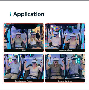 Simulateur de Parapente VR Commercial <span class=keywords><strong>2</strong></span> Places, Jeu de Vol Dynamique en Parapente, Cinéma de Réalité Virtuelle 9D pour Centre Commercial - Product Image 6