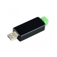 Convertisseur bidirectionnel USB vers RS485 industriel, adaptateur de dongle série USB vers RS485, module de communication avec protection ESD TVS