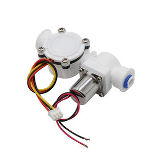 Sensor de Flujo de Agua Integrado con Unidad de Control, Lector de Tarjetas IC, Medidor de Flujo, Interruptor de Válvula Solenoide para Gestión de Agua - Product Image 1