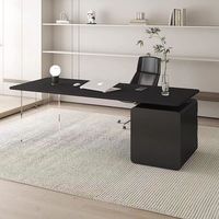 Nouveau design 2024 Style moderne maison PDG directeur Table ensemble de meubles de bureau moderne de luxe bureaux de direction