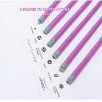 Vente chaude papillon fleur Nail Art timbre stylo ensemble bricolage manucure estampage outil direct du fabricant